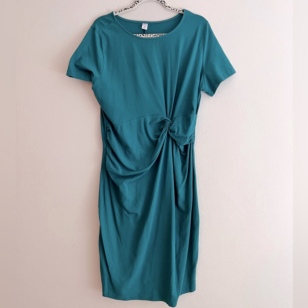 Old Navy Twist Front Midi Dress